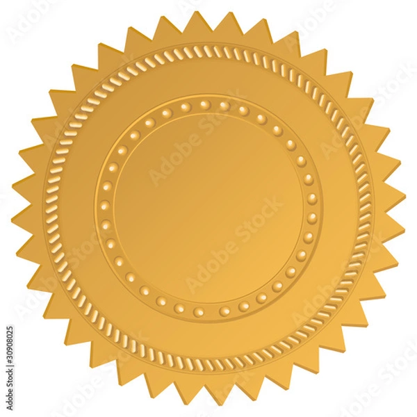 Obraz Gold Seal