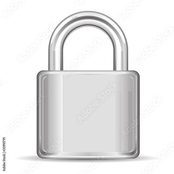 Fototapeta Padlock (Empty)
