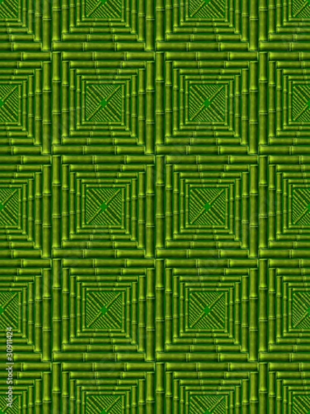 Obraz Узор из бамбука, бесшовный фон