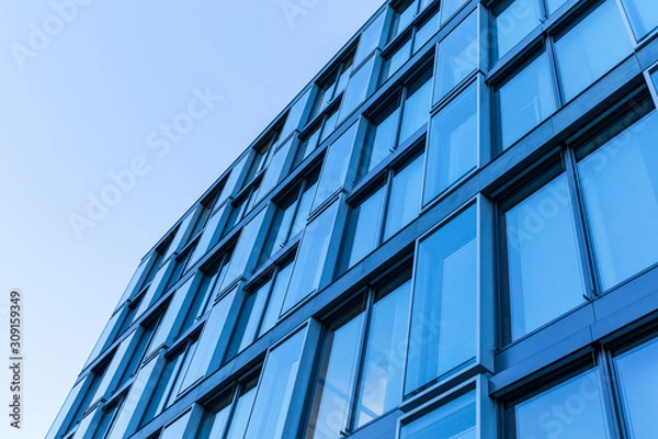 Fototapeta Blue Building Series