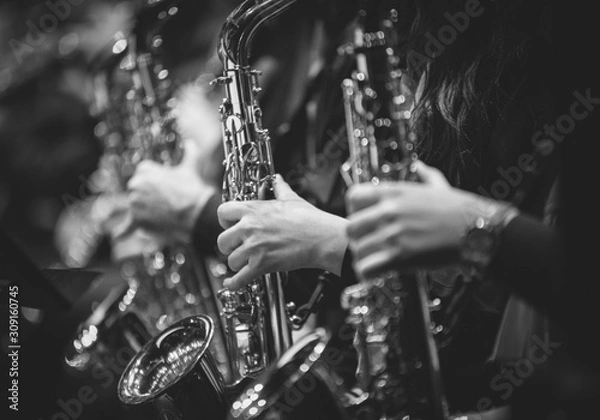 Obraz TROMPETAS Y SAXOS