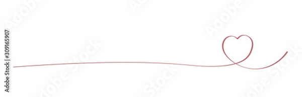 Obraz 手描きハート