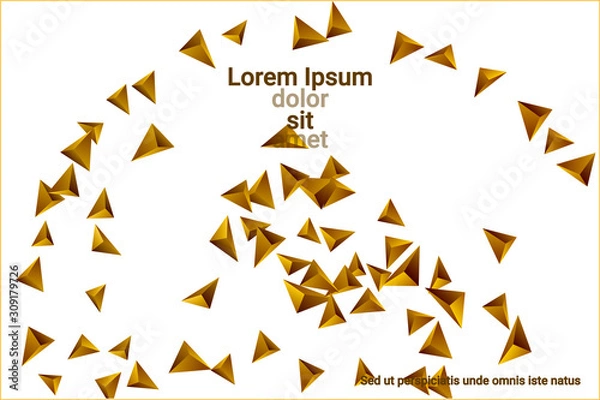 Fototapeta 
Triangular background.