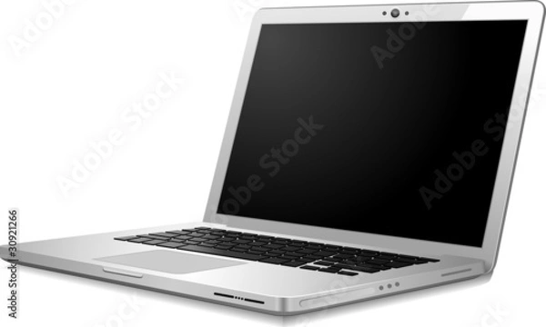 Fototapeta Laptop Side