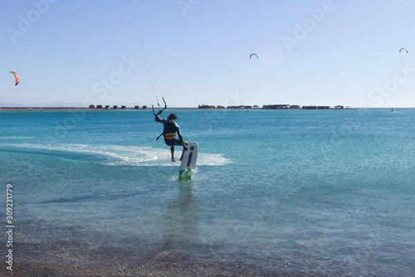 Obraz kitesurfing Egypt