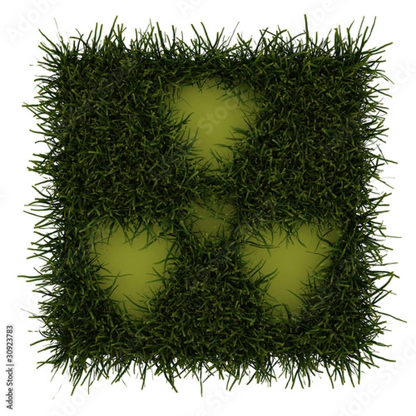 Obraz Gras Radioaktiv
