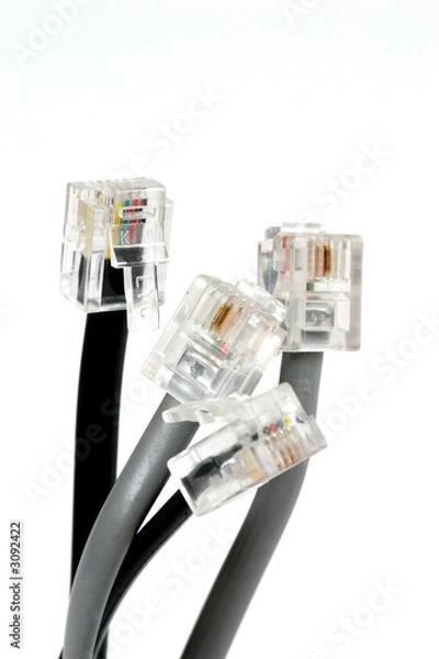 Obraz bundle of dsl cables