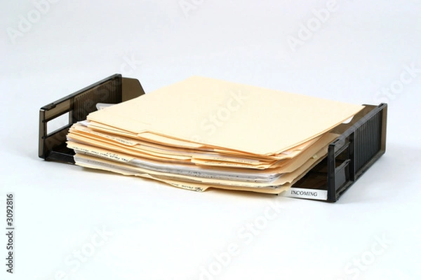 Obraz office in basket