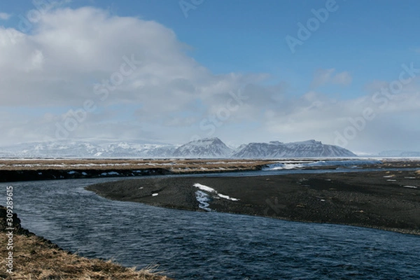 Obraz boat on a lake