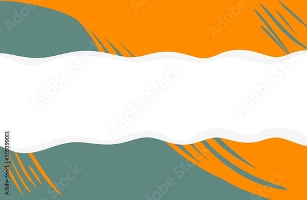 Obraz Abstract curve with copy space for text