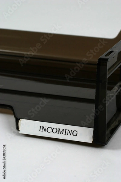 Obraz empty office in basket