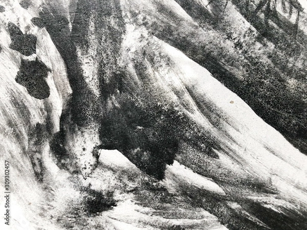 Fototapeta Abstract chaos painting design wallpaper