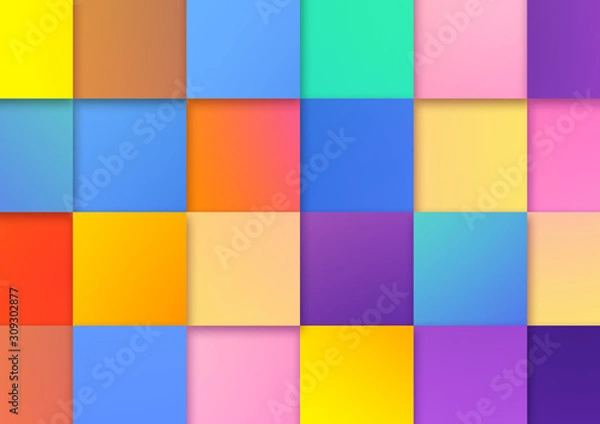 Fototapeta Colorful and abstract background
