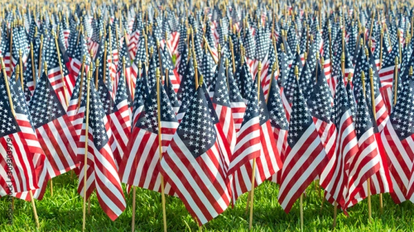 Obraz Flags Wave of Respect