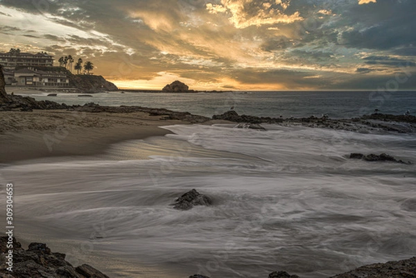 Obraz Sunset coastline