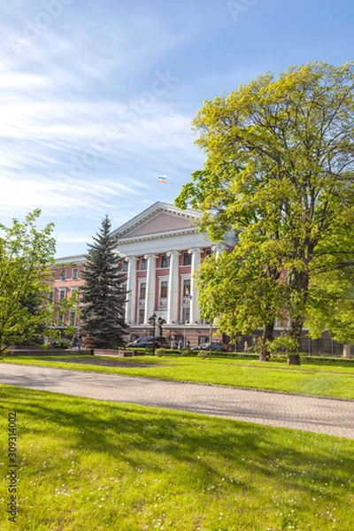 Fototapeta Kaliningrad. Building of the headquarters of the Baltic Fleet