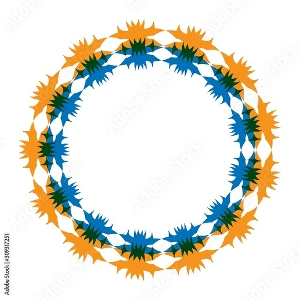 Obraz symbol or logo Ornament object 