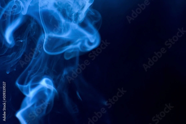 Obraz colorful and dynamic smoke background patterns