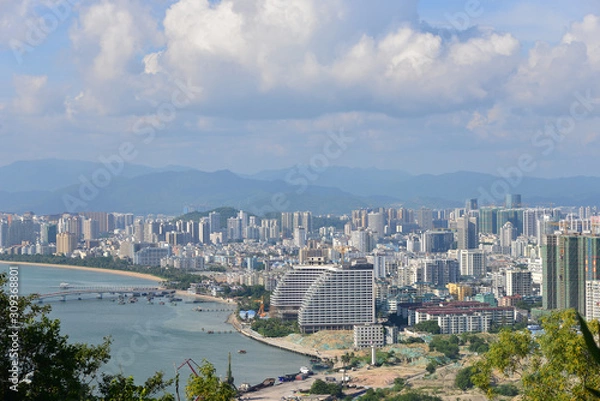 Fototapeta Beautiful nature in China Hainan