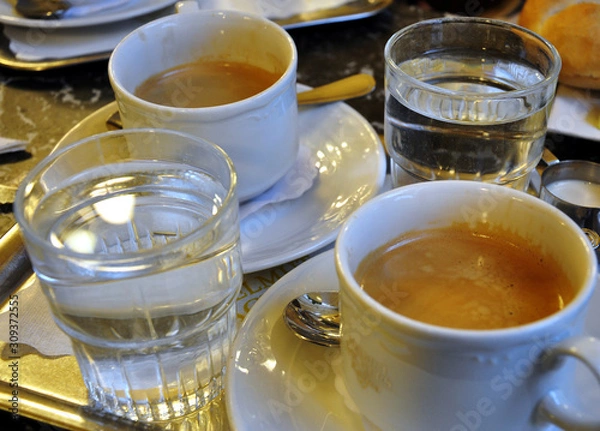 Fototapeta Im Kaffehaus