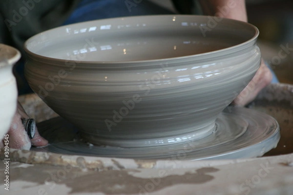 Obraz potier au travail