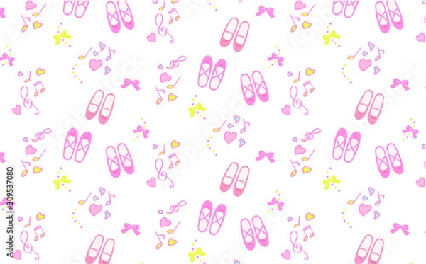 Obraz バレエの背景素材