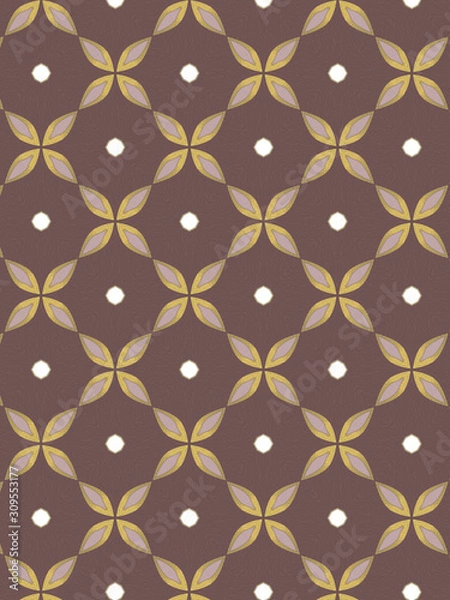 Obraz seamless pattern with flowers