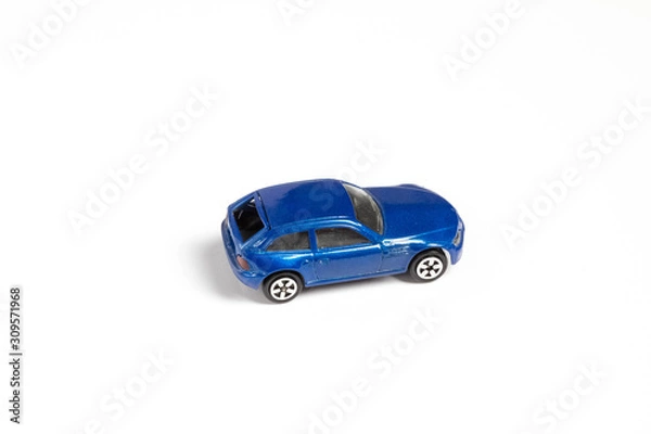 Obraz toy car on a white background