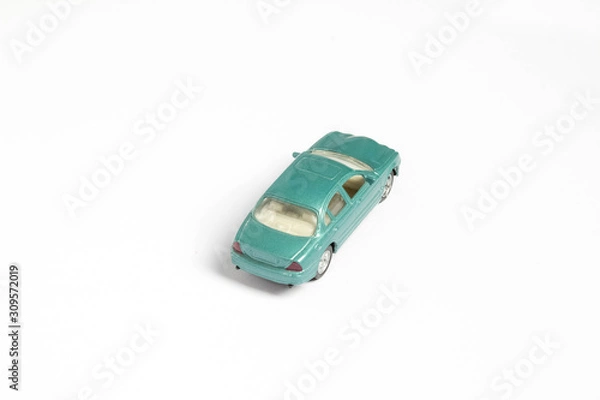 Obraz toy car on a white background