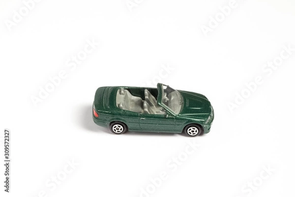 Obraz toy car on a white background