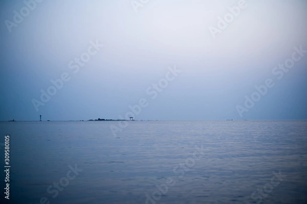 Obraz 淡い時間海