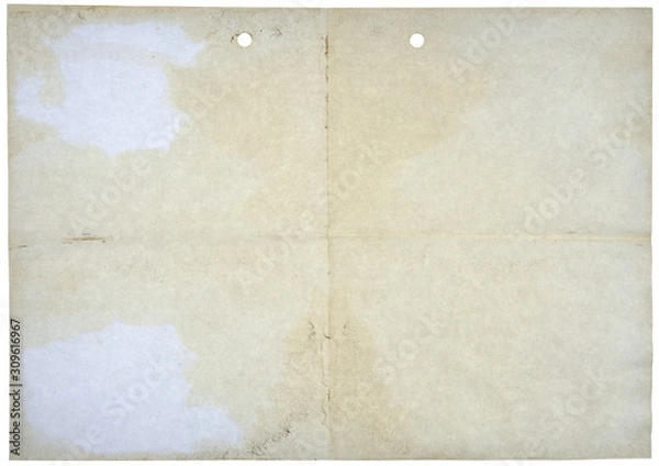 Fototapeta grunge paper background with space for text or image