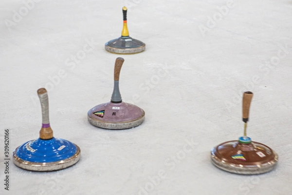 Obraz Impression Eisstockschießen