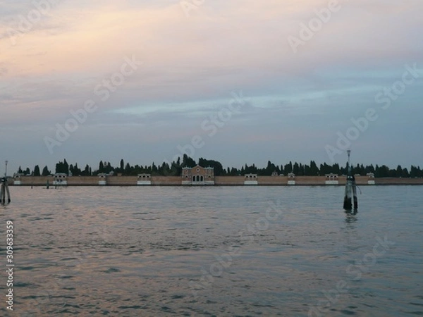 Obraz ヴェネツィア　建物　水路13