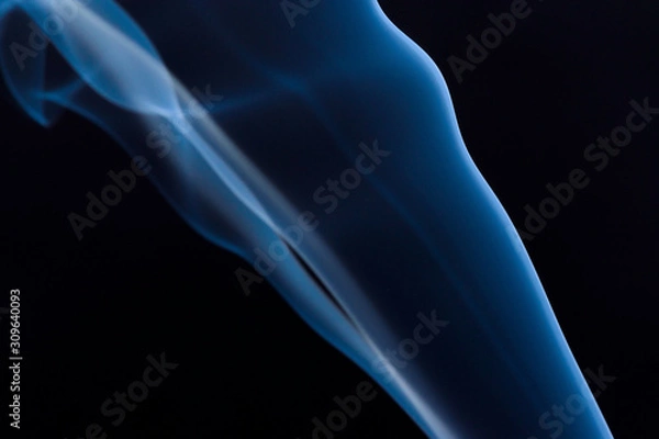 Obraz colorful and dynamic smoke background patterns