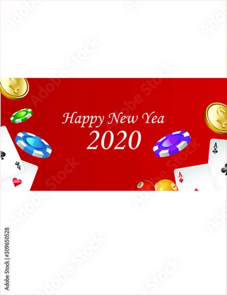 Fototapeta set of three christmas banners