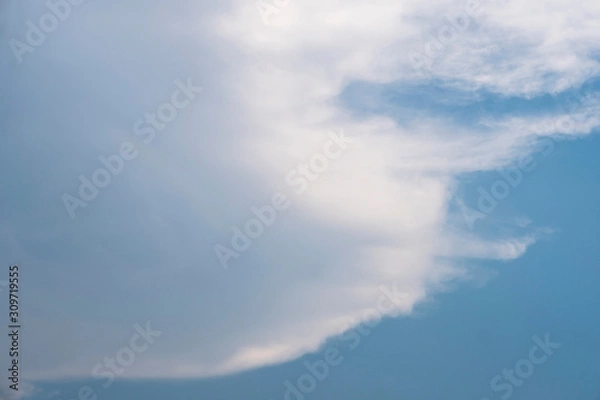 Fototapeta blue sky with clouds background