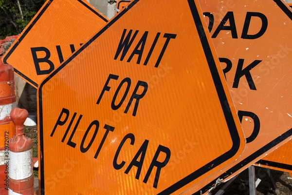 Fototapeta :Wait for pilot