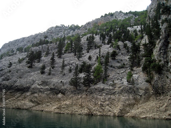 Obraz view of mountains