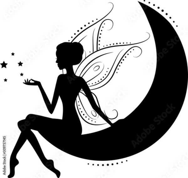 Obraz Fairy vector illustration