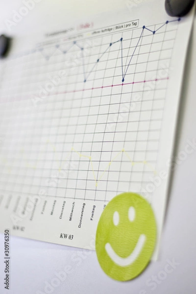 Obraz Diagramm / Statistik