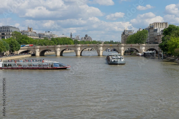 Obraz seine in paris