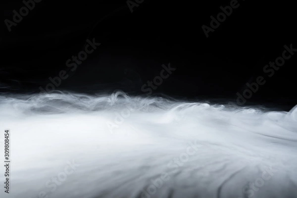 Obraz Smoke black &white for background