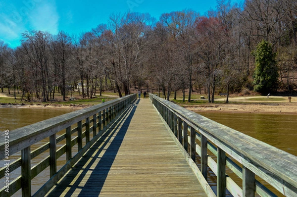 Obraz Meeting lines boardwalk