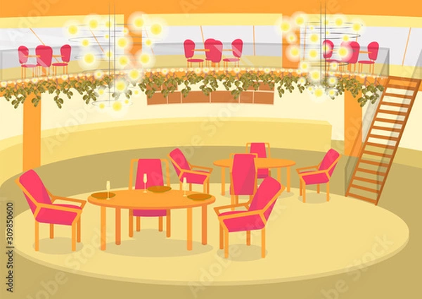 Obraz Banqueting Celebration Hall for Events or Wedding.