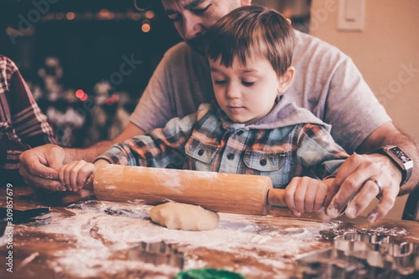 Obraz children baking