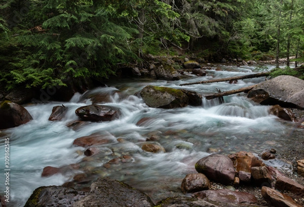 Obraz avalanche river