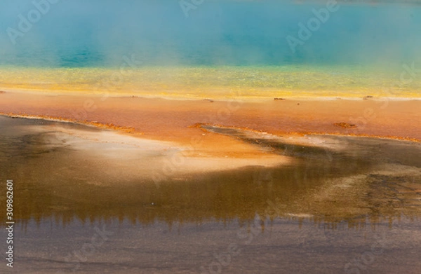 Obraz yellowstone geiser