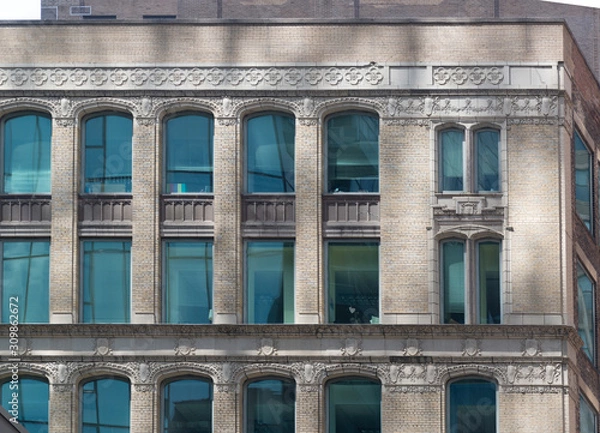 Obraz reflejos ventanas