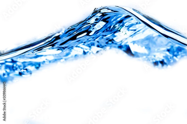 Obraz pure water splash with blurred filter for soft motion